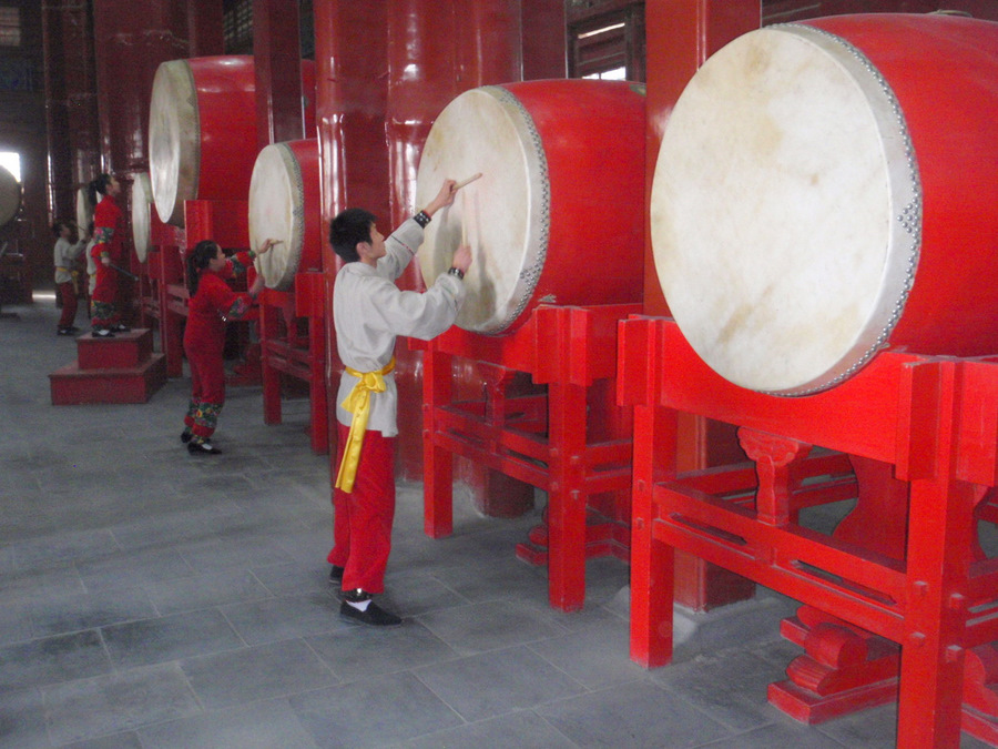 Drum Tower's Drum Demonstration.